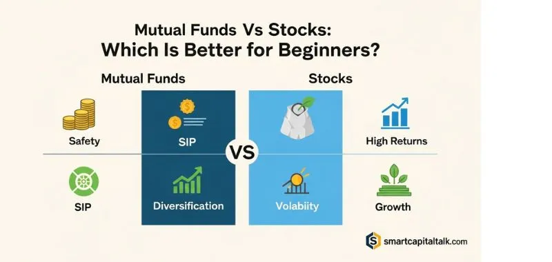 mutual funds vs stocks